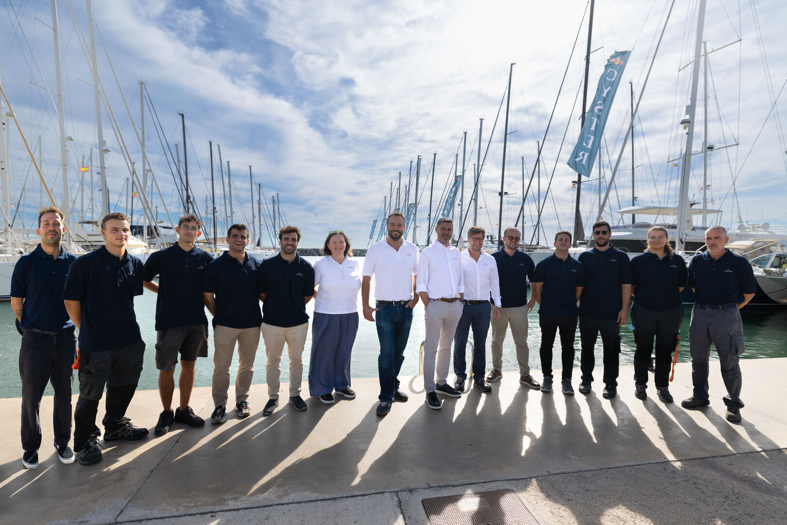 Oyster Yachts stärkt seine globale Präsenz mit der feierlichen Eröffnung seines neuen Servicezentrums in Barcelona