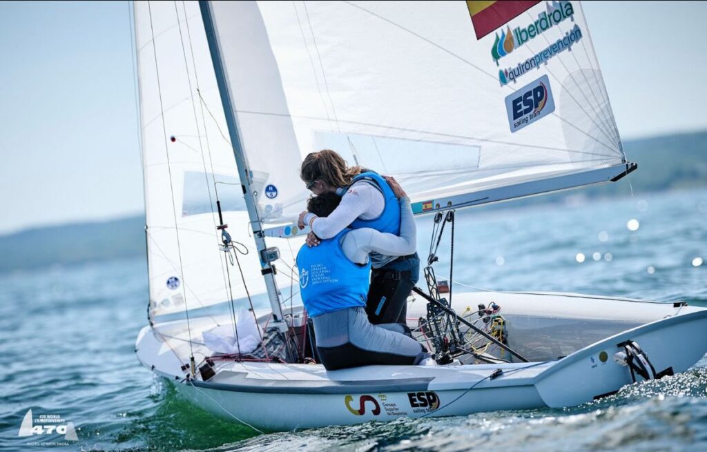 Xammar y Cardona se proclaman campeones del mundo de 470 mixto en una final de infarto