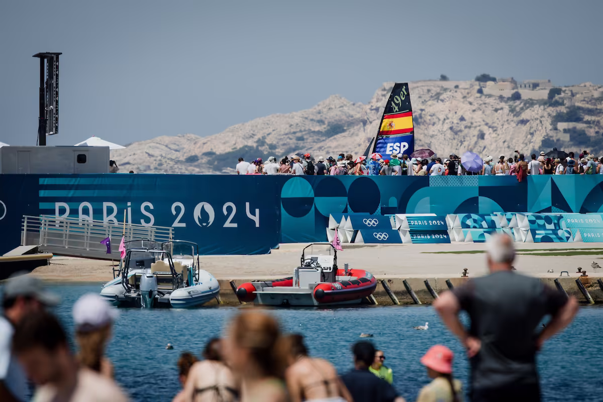 49er: Botín y Trittel Lideran en los Olímpicos París 2024 - Portada - Actualidad náutica
